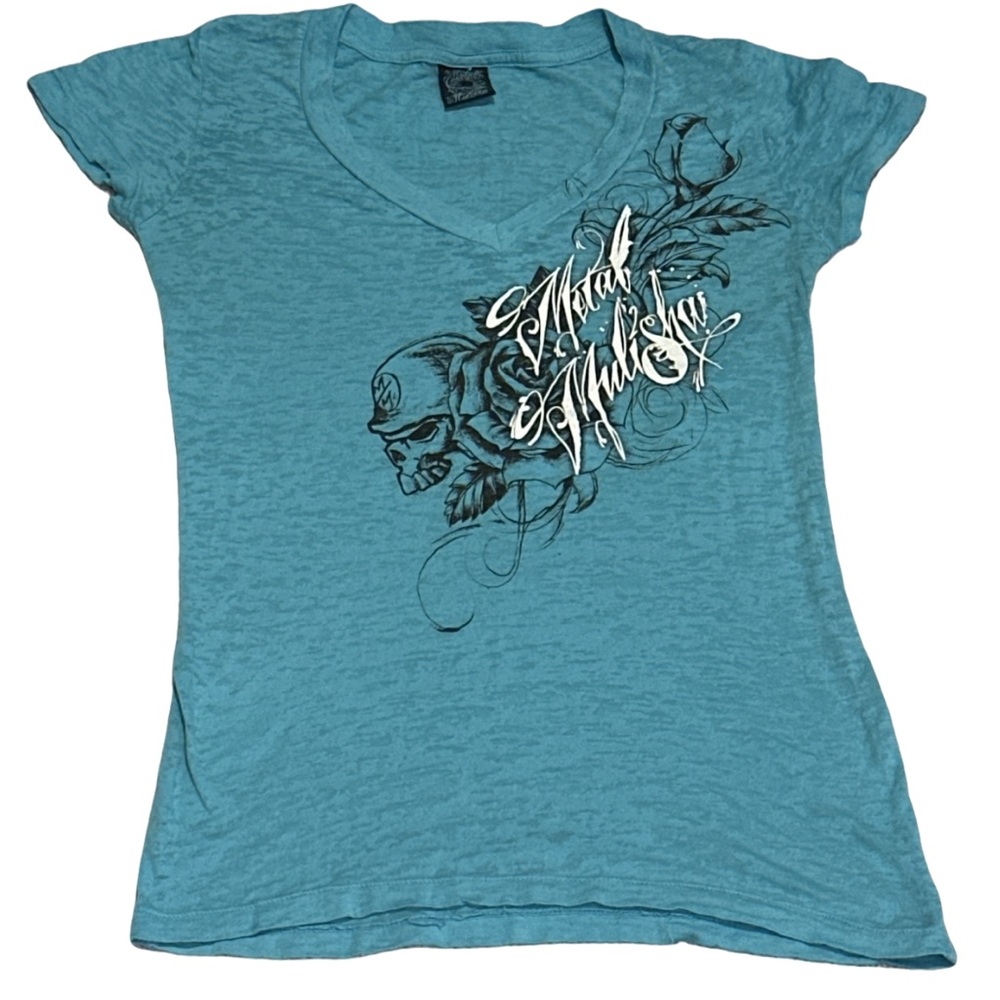 Metal Mulisha Blue Short Sleeve Tee
